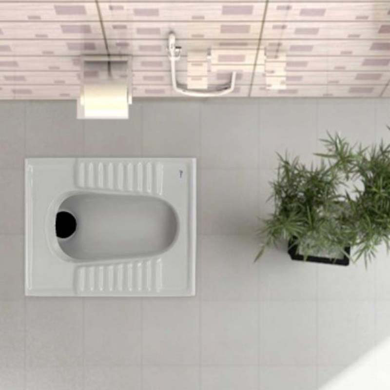 توالت ایرانی گلسار مدل نیلوفر ۲۶ ریم باز Golsar